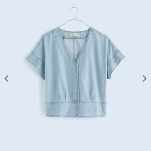 NWT Madewell Short-Sleeve Top